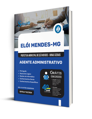 Apostila Prefeitura de Elói Mendes - MG  - Agente Administrativo - Imagem 2