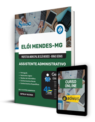 Apostila Prefeitura de Elói Mendes - MG  - Assistente Administrativo - Imagem 1