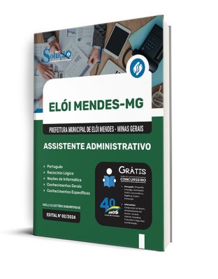 Apostila Prefeitura de Elói Mendes - MG  - Assistente Administrativo - Imagem 2