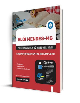 Apostila Prefeitura de Elói Mendes - MG  - Ensino Fundamental Incompleto - Imagem 2