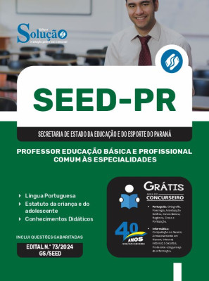 Apostila SEED-PR  - Professor Educação Básica e Profissional - Comum às Especialidades - Imagem 3