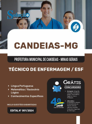 Apostila Prefeitura de Candeias - MG  - Técnico de Enfermagem / ESF - Imagem 3