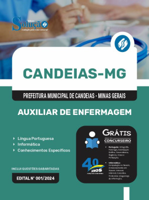Apostila Prefeitura de Candeias - MG  - Auxiliar de Enfermagem - Imagem 3