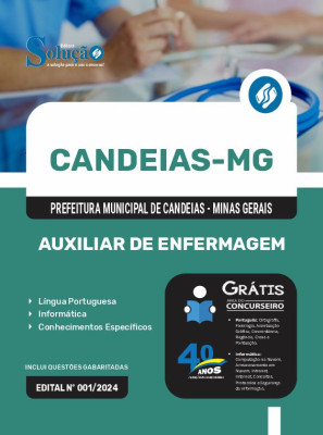 Apostila Prefeitura de Candeias - MG em PDF  - Auxiliar de Enfermagem - Imagem 1