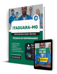 Capa Apostila Prefeitura de Itaguara - MG  - Técnico em Enfermagem
