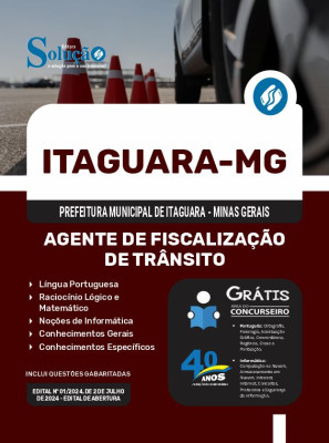 Apostila Prefeitura de Itaguara - MG  - Agente de Fiscalização de Trânsito - Imagem 3