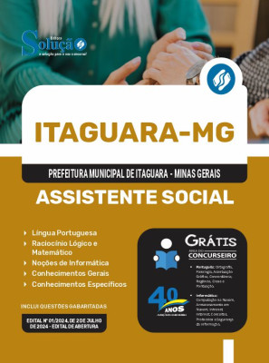 Apostila Prefeitura de Itaguara - MG  - Assistente Social - Imagem 3