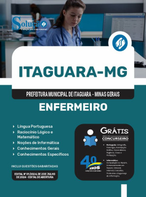 Apostila Prefeitura de Itaguara - MG  - Enfermeiro - Imagem 3
