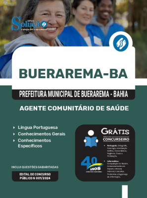 Apostila Prefeitura de Buerarema - BA em PDF  - Agente Comunitário de Saúde - Imagem 1