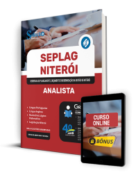 Capa Apostila SEPLAG Niterói - RJ  - Analista - Comum aos Cargos