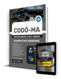 Capa Apostila Prefeitura de Codó - MA  - Guarda Civil Municipal