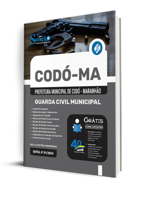 Apostila Prefeitura de Codó - MA  - Guarda Civil Municipal - Imagem 2