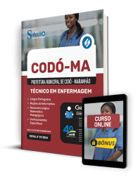 Capa Apostila Prefeitura de Codó - MA  - Técnico em Enfermagem