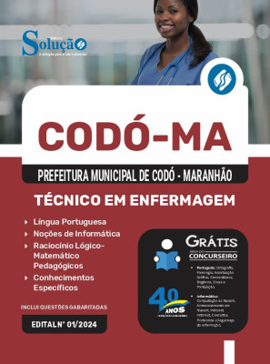 Apostila Prefeitura de Codó - MA  - Técnico em Enfermagem - Imagem 3