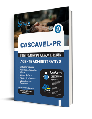Apostila Prefeitura de Cascavel - PR  - Agente Administrativo - Imagem 2