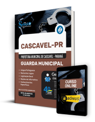 Capa Apostila Prefeitura de Cascavel - PR  - Guarda Municipal