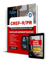 Capa Apostila CREF-9  - Auxiliar Administrativo