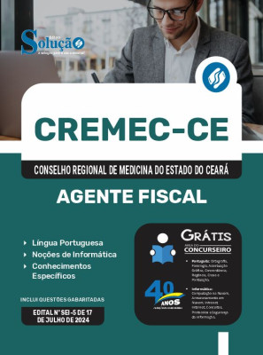 Apostila CREMEC-CE  - Agente Fiscal - Imagem 3