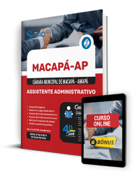 Capa Apostila Câmara de Macapá - AP  - Assistente Administrativo