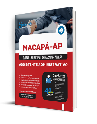 Apostila Câmara de Macapá - AP  - Assistente Administrativo - Imagem 2