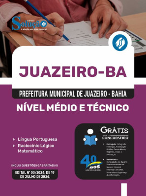 Apostila Prefeitura de Juazeiro - BA em PDF  - Nível Médio e Técnico - Comum aos Cargos - Imagem 1