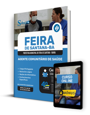 Apostila Prefeitura de Feira de Santana - BA  - Agente Comunitário de Saúde - Imagem 1