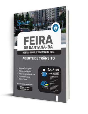 Apostila Prefeitura de Feira de Santana - BA  - Agente de Trânsito - Imagem 2