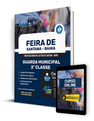 Apostila Prefeitura de Feira de Santana - BA  - Guarda Municipal - 2ª Classe - Imagem 1