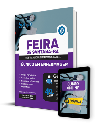 Apostila Prefeitura de Feira de Santana - BA  - Técnico em Enfermagem - Imagem 1