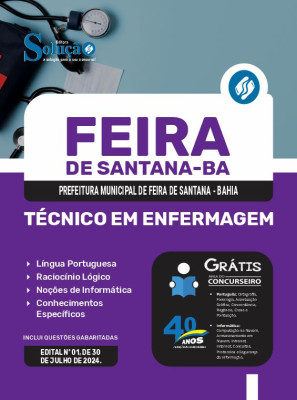 Apostila Prefeitura de Feira de Santana - BA  - Técnico em Enfermagem - Imagem 3