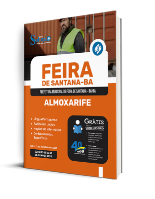 Apostila Prefeitura de Feira de Santana - BA  - Almoxarife - Imagem 2