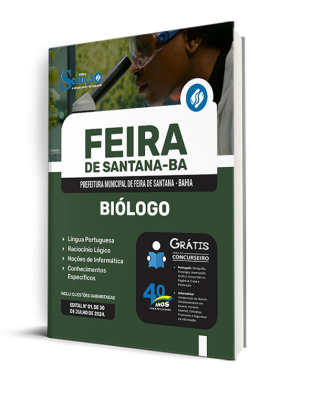 Apostila Prefeitura de Feira de Santana - BA  - Biólogo - Imagem 2