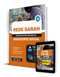 Capa Apostila Rede Sarah  - Assistente Social