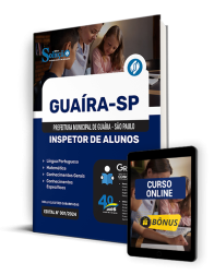 Capa Apostila Prefeitura de Guaíra - SP  - Inspetor de Alunos
