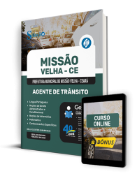 Capa Apostila Prefeitura de Missão Velha - CE  - Agente de Trânsito