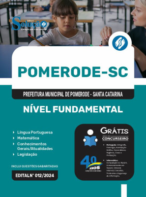 Apostila Prefeitura de Pomerode - SC  - Nível Fundamental - Comum aos Cargos: Auxiliar de Serviços Gerais Escola e Zelador de Escola - Imagem 3