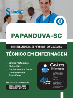 Apostila Prefeitura de Papanduva - SC  - Técnico em Enfermagem - Imagem 3