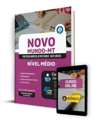 Apostila Prefeitura de Novo Mundo - MT  - Nível Médio - Comum aos Cargos: Agente Administrativo, Fiscal de Tributos e Zeladora - Imagem 1
