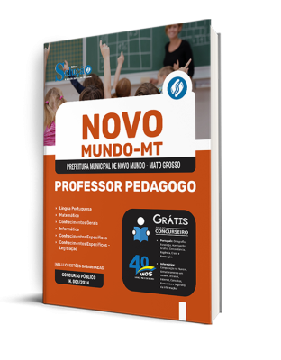 Apostila Prefeitura de Novo Mundo - MT  - Professor Pedagogo - Imagem 2