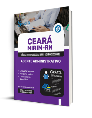 Apostila Câmara de Ceará Mirim - RN  - Agente Administrativo - Imagem 2