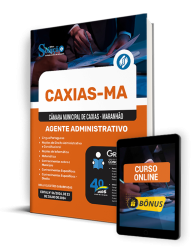 Capa Apostila Câmara de Caxias - MA  - Agente Administrativo