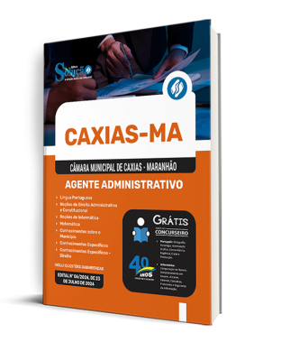 Apostila Câmara de Caxias - MA  - Agente Administrativo - Imagem 2