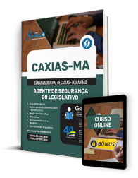 Capa Apostila Câmara de Caxias - MA  - Agente de Segurança do Legislativo