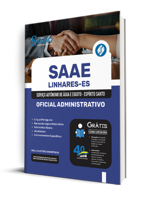 Apostila SAAE Linhares - ES  - Oficial Administrativo - Imagem 2