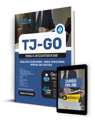 Apostila TJ-GO  - Analista Judiciário - Área Judiciária - Oficial de Justiça - Imagem 1