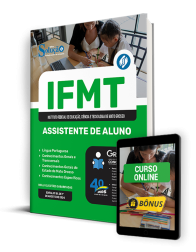 Capa Apostila IFMT  - Assistente de Aluno