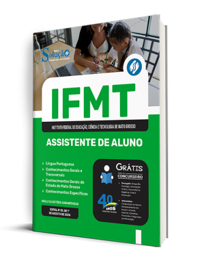 Apostila IFMT  - Assistente de Aluno - Imagem 2