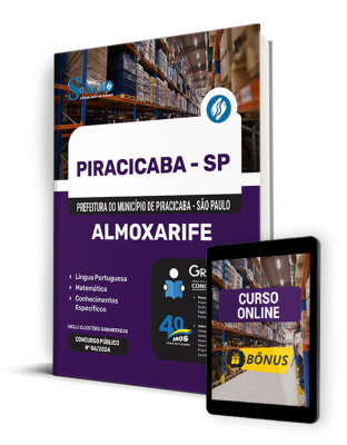 Apostila Prefeitura de Piracicaba - SP  - Almoxarife - Imagem 1