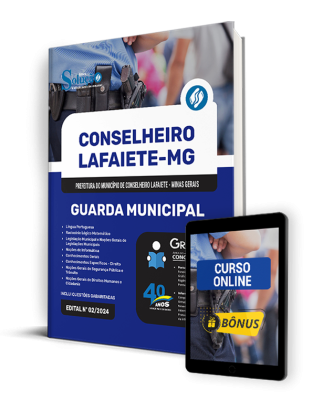 Apostila Prefeitura de Conselheiro Lafaiete - MG  - Guarda Municipal - Imagem 1