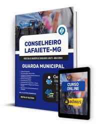 Capa Apostila Prefeitura de Conselheiro Lafaiete - MG  - Guarda Municipal